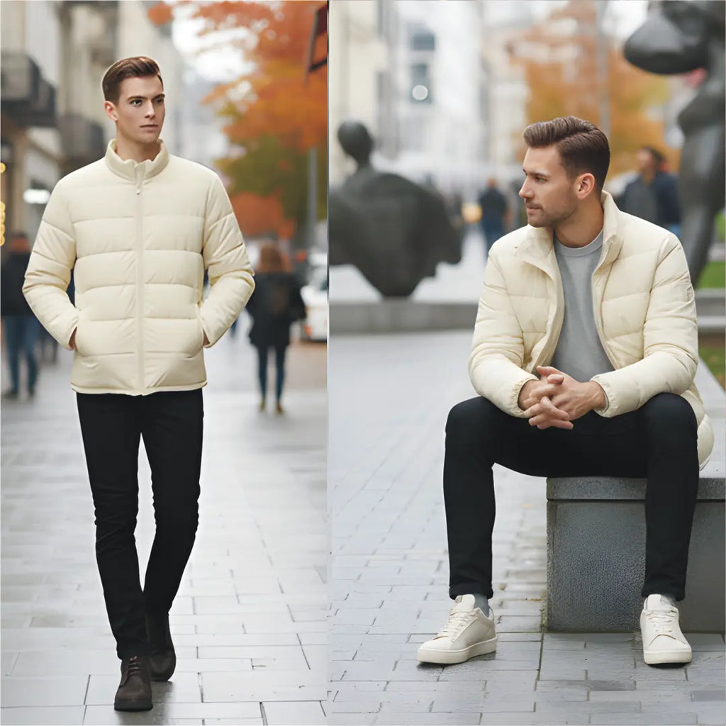 Men's Bomber Jacket 3b Leather