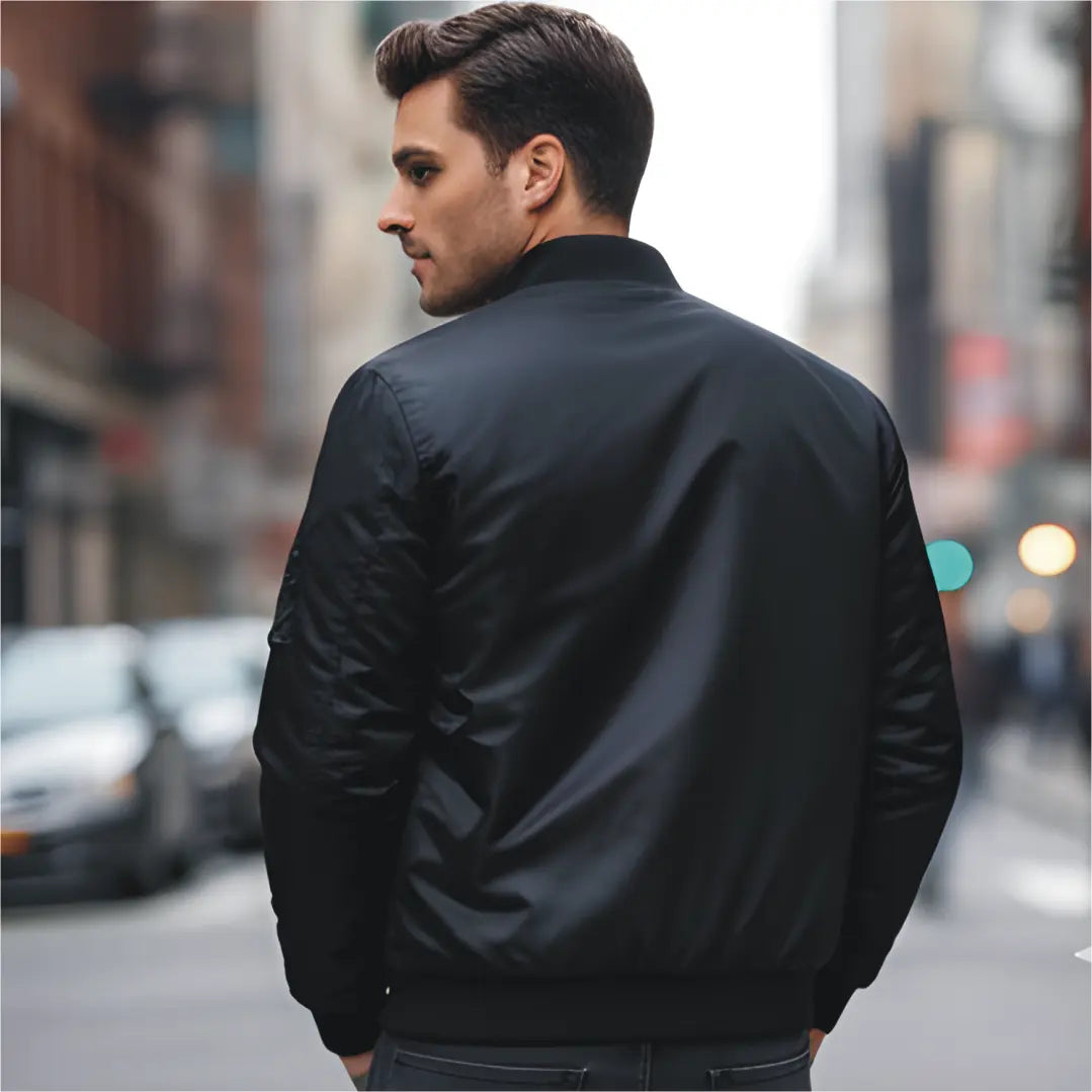 Men's Bomber Jacket 3b Leather